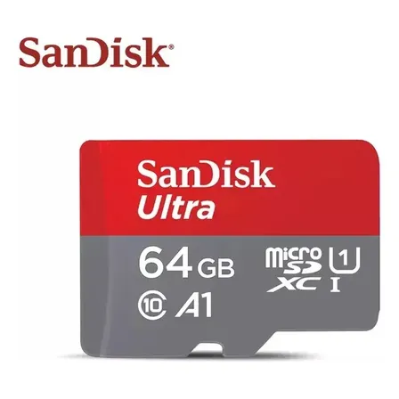 Cartão de Memória Sandisk Ultra 64GB Micro SD