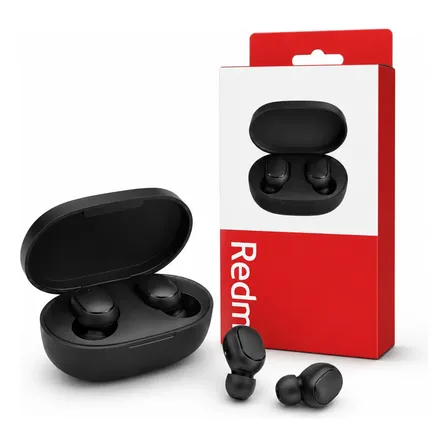 Fone De Ouvido Xiaomi Redmi Airdots 2 Preto Sem Fio